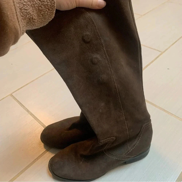 Sofft Brown Knee High Leather  Boots 9.5 - Picture 5 of 8